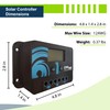 ExpertPower 10A PWM Solar Charge Controller Kit for LiFePO4, AGM,