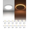 Ensenior 12 Pack 6 Inch LED Recessed Ceiling Light with