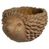 Classic Home and Garden 9/3431R/1 Hedgehog Planter, Small, Rust