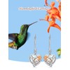 TOUPOP Valentines' Day Gifts for Women Hummingbird/Butterfly Earrings Sterling Silver