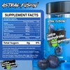 ASTRAL FUSION Creatine Monohydrate Gummies 5000mg – Sugar-Free, Vegan, Plant-Based,