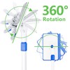 Baseboard Cleaner Tool with Long Handle,Wall Cleaner Mop with Extendable