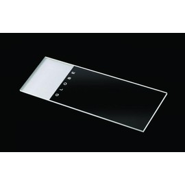 Globe Scientific 1328 Microscope Slides, Frosted 1 End 2 Sides, Ground Edge and Safety Corners, 25 x 75mm, Pack of 1440