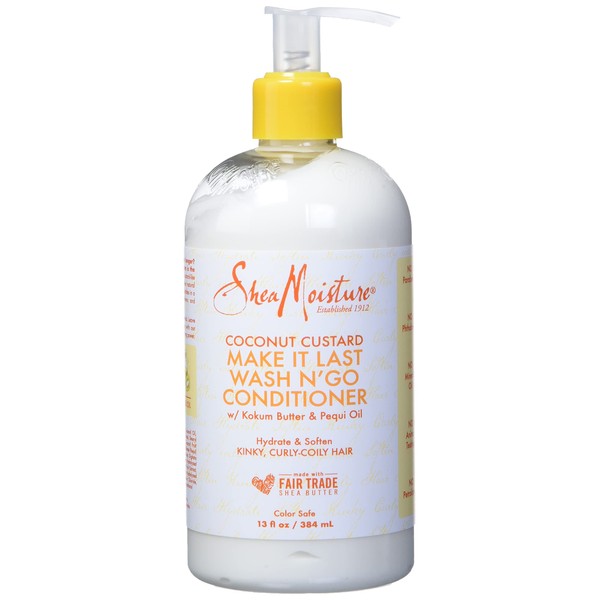 SHEA MOISTURE Coconut Custard Conditioner 13 Ounce Pump (384ml)
