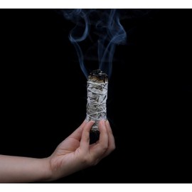 SARIMOIRE White Sage Smudge Sticks - 6-4" Sage Bundles - Perfect Sage Stick Smudge Sticks Smudging Kit Replenishment