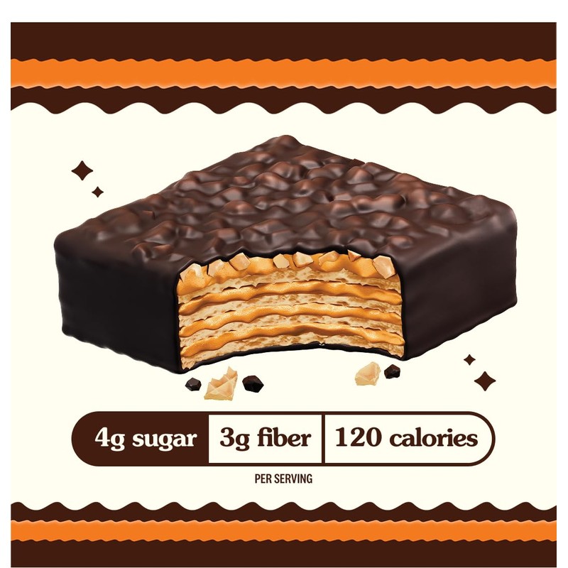 Rip Van Nutty Crunch Dark Chocolate Peanut Butter Wafer –