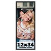 12x34 Frame Black Picture Frame - Complete Modern Photo Frame