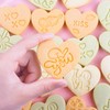 JIRFZUY 10 Pcs Valentine's Day Cookie Cutter, Heart Shaped Cookie