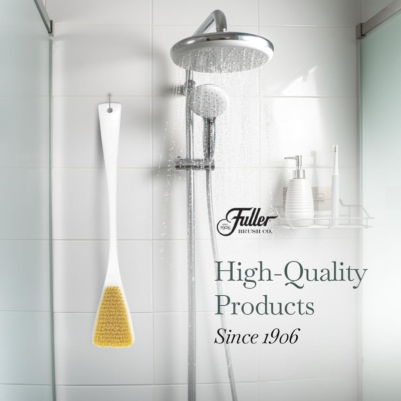 Fuller Brush Exfoliator & Scrub Body Brush - 16-inch Contoured