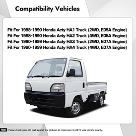 Fuel Pump Assembly Compatible With Honda ACTY Truck 1988-1990 HA1 HA2 1990-1999 HA3 HA4 mini Truck Parts Replacement For 16700-PZ3-013