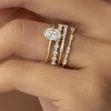 Gold Rings That Don't Tarnish Gold Plated Cubic Zirconia Stackable