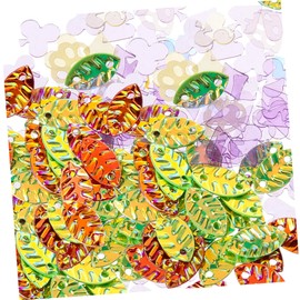 FOMIYES Art Glitter Nail Rhinestones Sequin Bead Decorations Nail Glitters Makeup Jewels for Eyes Face