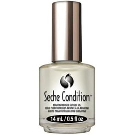 Seche Aceite para Cutículas con Infusión de Queratina Condition, Hidratación y Suavidad para Uñas, 14.8 ml