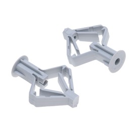 Plasterboard Anchors Pack of 50, 10mm x 50mm Universal Expansion Plug, Expandable Cavity Anchor, Plastic Sleeve, Nylon Anchor Fitting for Clay, Lime Sand and Hollow Brick, Plasterboard