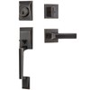 Calzibeno Modern Oil Rubbed Bronze Front Door Lock Set for