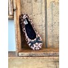 Dearfoams womens Layla Ballerina Slipper, Leopard, Medium US