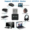 Bluetooth V5.0 Mini Dongle - Universal Wireless USB Adapter, 20M