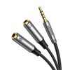 UGREEN 3.5mm Audio Distribution Cable, 4 Poles, TRRS Microphone +