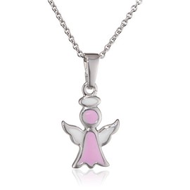 Xaana Children's Necklace with Pendant 925 Silver Rhodium Plated 38 cm – AMZ0392