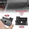 SYudwen Gray Glove Box Latch, Compartment Handle Compatible with Buick