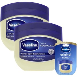 Vaseline vaselina 100 % pura, protector para la piel original, de 13 oz (2 unidades)