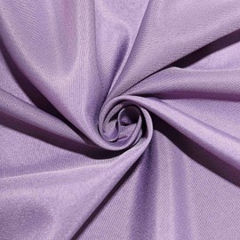 BalsaCircle 120 inch Amethyst Round Washable Polyester Easy-Care Tablecloth for Indoor and Outdoor Bridal Shower Wedding Table Buffet Table Parties Events Kitchen Dining