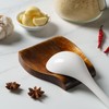 Acacia Wood Spoon Rest Spoon Holder for Stove Top, Utensil