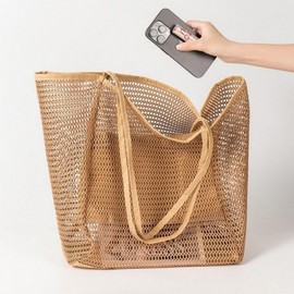 Large Capacity Mesh Beach Bag for Pool & Water Activities Ultralight 10ea