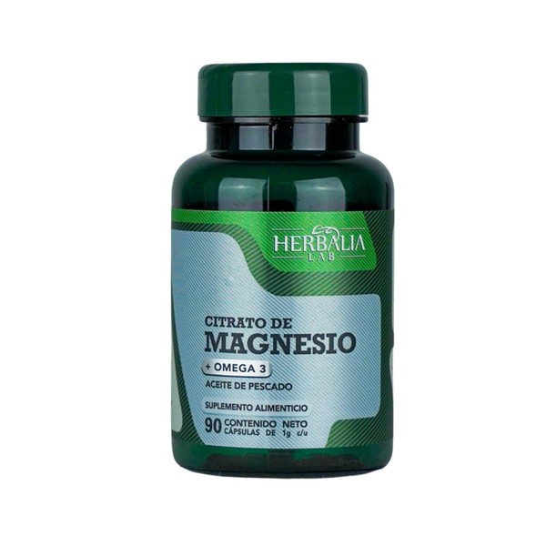 Citrato de Magnesio con Omega 3 - Magnesio Ultra Absorbente