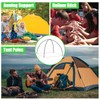 1PCSX13.1Feet Length(4M)，Tent Pole,Kids Tent Replacement Poles for Kids ， 8mm