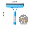 3-in-1 Shower Squeegee with Spray Nozzle - Handheld Glass &