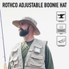 Rothco Boonie - Sombrero de cubeta Ajustable, ACU Digital Camo,