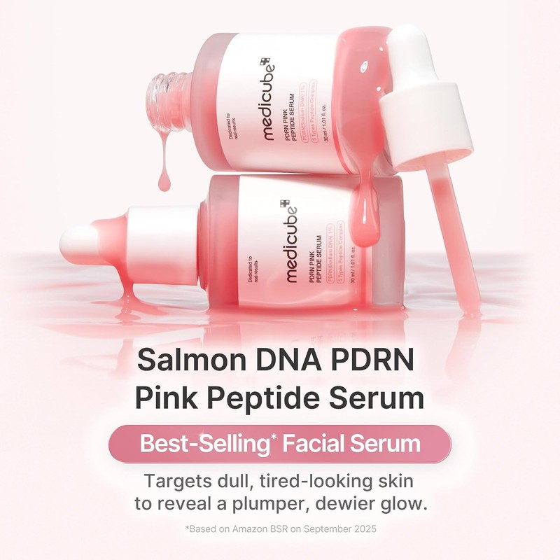 PDRN Pink Peptide Serum by Medicube for Women - 1.01