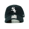 47Brand Low Cap 6 Panel Cleanup Chicago White Sox Black Black