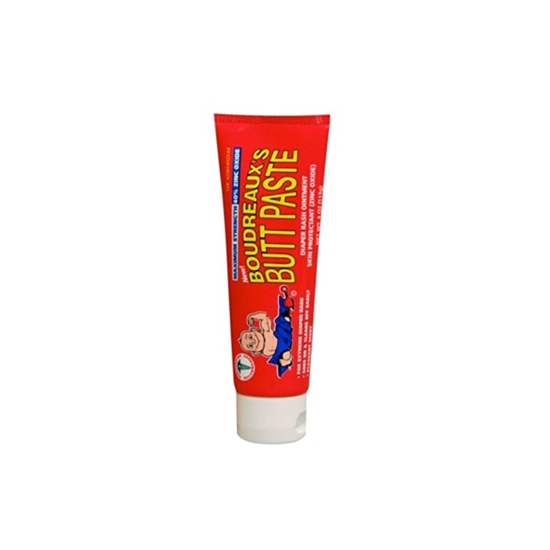 Boudreaux's Maximum Strength Butt Paste Ointment 4 oz (Pack of