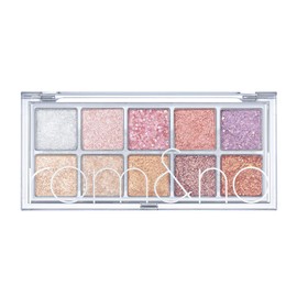 rom&nd Better Zan Palette #00 Light & Glitter Garden Eyeshadow, 0.3 oz (7.5 g) (x1)