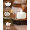 Homemory 12pcs Remote Candles, Timer Candles, 400+Hours Flickering Flameless Battery