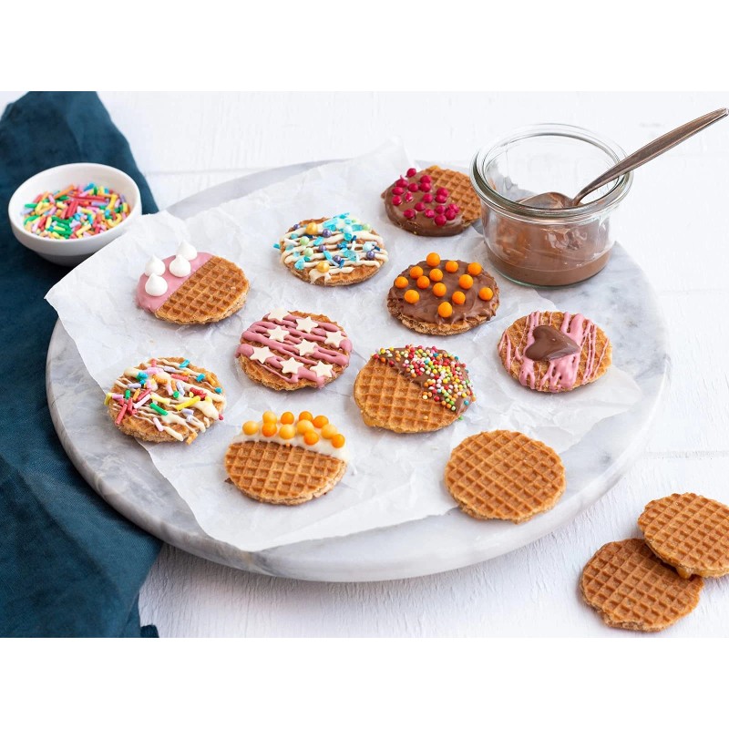 Daelmans Mini Stroopwafels Soft Toasted Waffles Pack Of 3 Gourmet