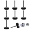 SKIR'CO 8 pcs, Furniture Leveling Feet M5 x 30 mm,