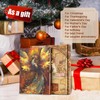 124 Pages 9.4 * 8.3 Inch Scrapbook Photo Album,Retro Style