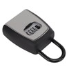 Key Lock Box Hanging Portable Resettable Password 4‑Digit Combination Lockbox