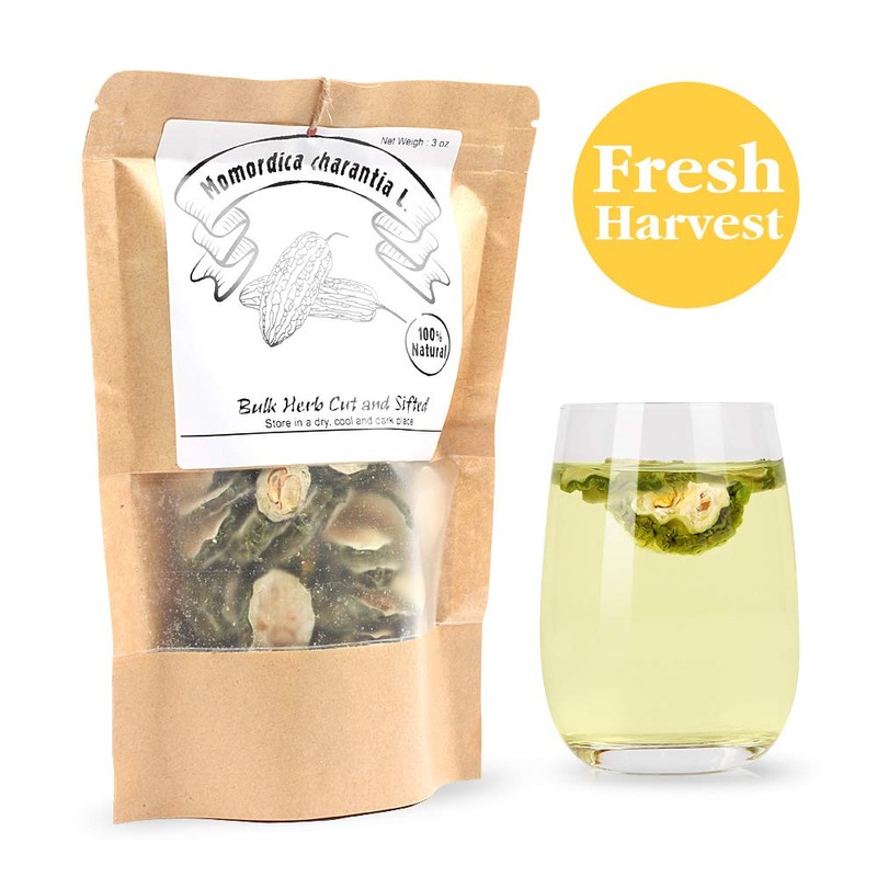 EidolonGreen [China Medicinal Herb] Bitter Melon (KuGua/苦瓜/여주) Dried Bulk Herbs