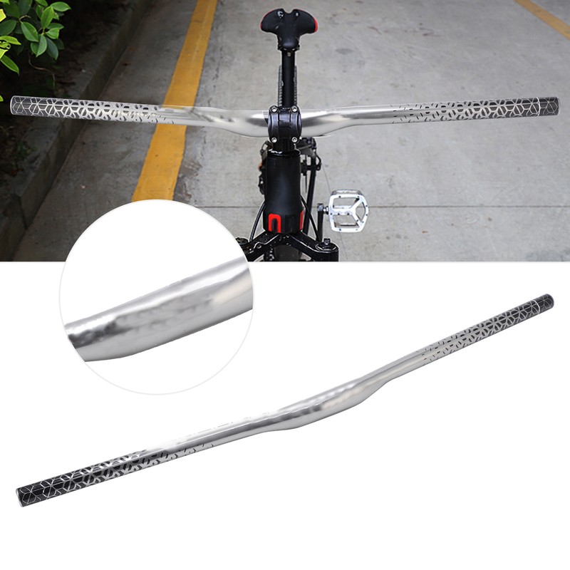 Mountain Bike Handlebar 740mm Bike Handlebar Aluminum Alloy Mountain Bicycle