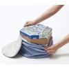 Cogit Milk Pack Chair Cover, Penguin-chan, Diameter 11.8 x Height