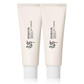 Relief Sun Organic sunscreen SPF50,+++++PA++ Rice and Probiotics | Korean Skin Care Solution for All Skin Types | Nourishing Skin Protection and UV Defense 50ml (2PCS)