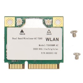 7265HMW Wireless Network Card 1200Mbps 2.4 5Ghz Bluetooth 4.2 Mini PCIE Interface WiFi Adapter for Windows 7 8 10