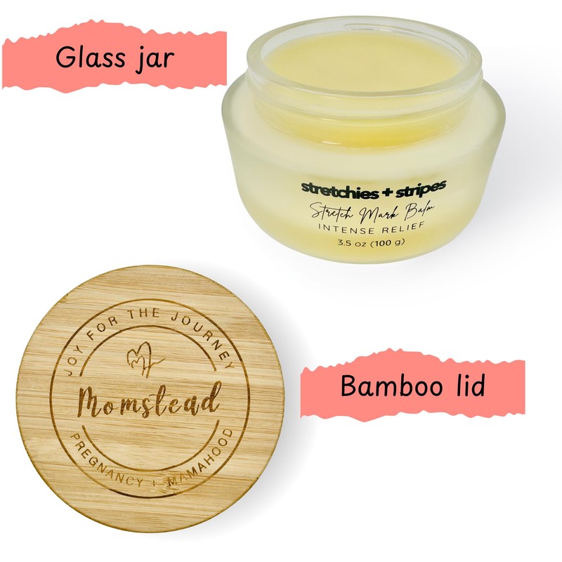 Momstead Stretchies and Stripes Stretch Mark Balm | Intense Relief