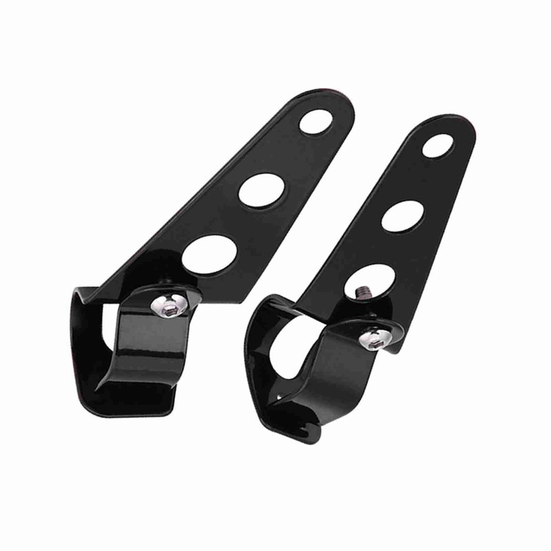 Aramox Headlight Brackets, Pack of 2 Motorcycle Headlight Brackets Fork