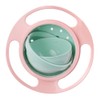 ZTL Gyro Bowl 360 Dgree Rotation Spill Resistant Gyroscopic Bowl