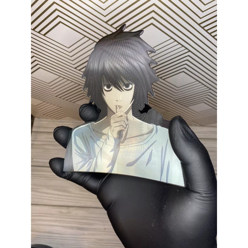 Death Note L Lawliet 3D Lenticular Motion Car Sticker Decal
